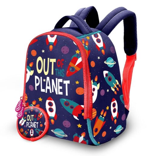 Out Planet purse + neoprene ryggsäck 25cm