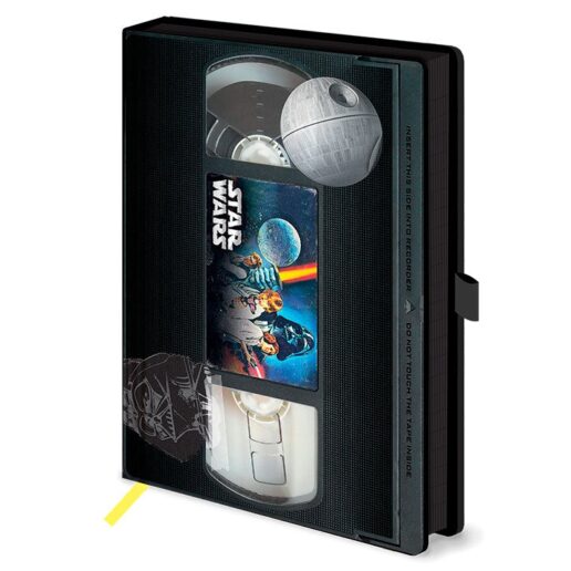 Star Wars VHS premium A5 anteckningsbok