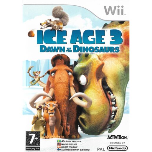 Ice Age 3 Dawn of the Dinosaurs Nintendo Wii Nordic (Begagnad)