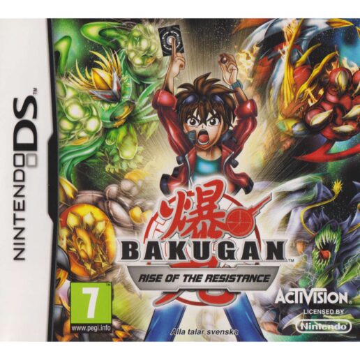 Bakugan Rise of the Resistance Nintendo DS Swedish (Begagnad)