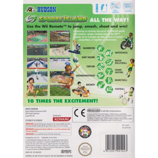 Sports Island Nintendo Wii (Begagnad)