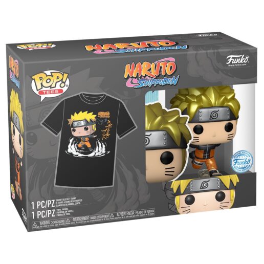 Set POP figure & Tee Naruto Shippuden Exclusive (Large)