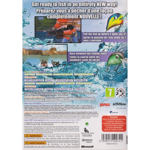 Rapala for Kinect Xbox 360 Kinect (Begagnad)