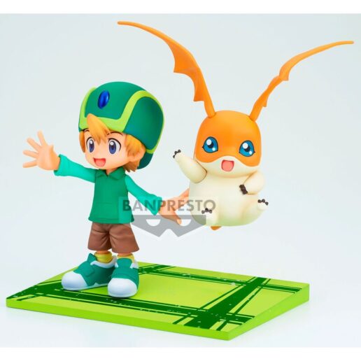 Digimon Adventure - Adventure Archives Takeru & Patamon figur 15cm