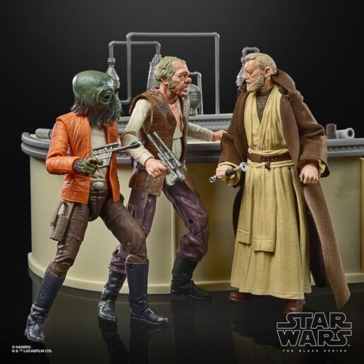 Star Wars The Black Series The Power Of The Force Cantina Showdown pack figur 15cm