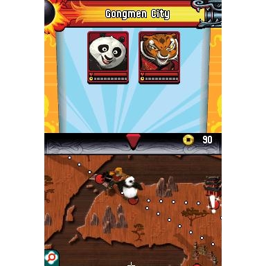 Kung Fu Panda Nintendo DS Swedish (Begagnad)