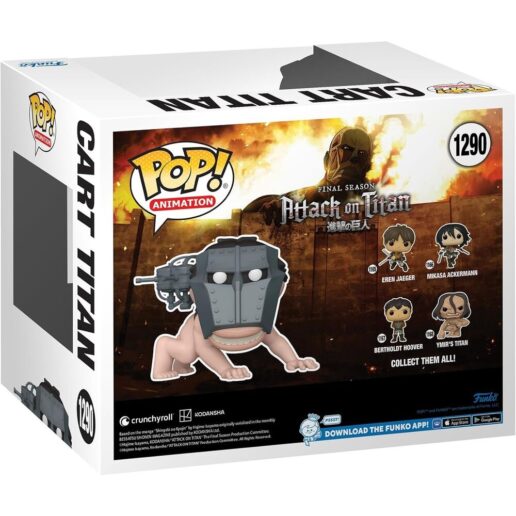 POP figur Super Attack On Titan Cart Titan Exclusive