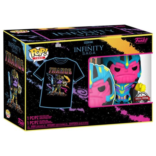 Set POP figure & Tee Marvel Infinity Saga Thanos Exclusive (Medium)