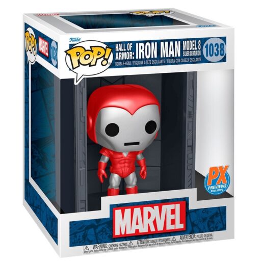 POP figur Deluxe Marvel Hall of Armor Iron Man Model 8 Exclusive
