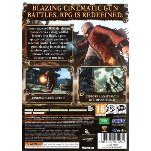 Resonance of Fate Xbox 360 (Begagnad)