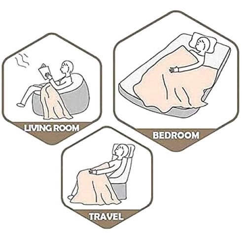 Naruto coral blanket fleece filt