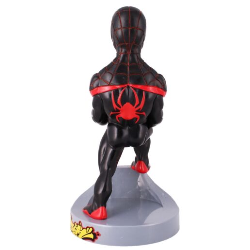 Marvel Spiderman Miles Morales figur med hållare 21cm