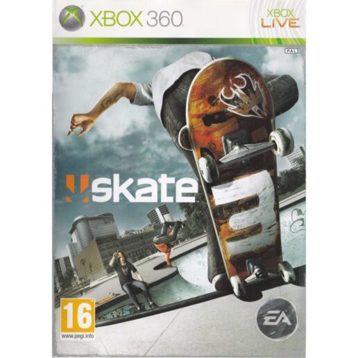 Skate 3 Xbox 360 Nordic (Begagnad)
