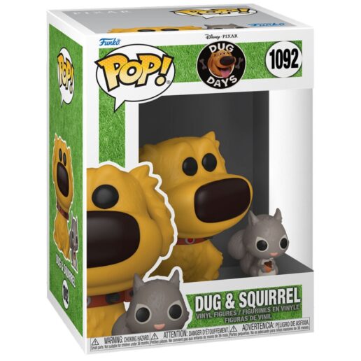 POP figure Dug Days Dug with Squirrel
