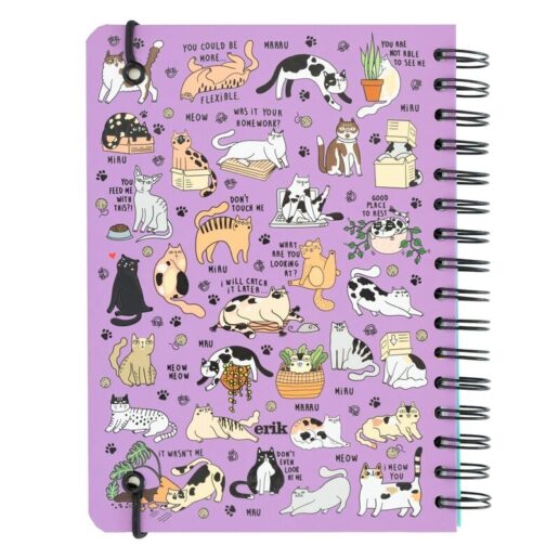 Meow Meow A5 notebook