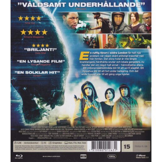 Attack the Block Blu-Ray (Begagnad)