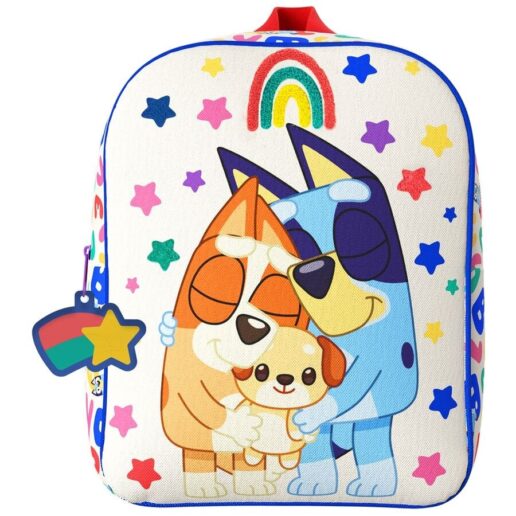 Bluey Rainbow backpack 30cm