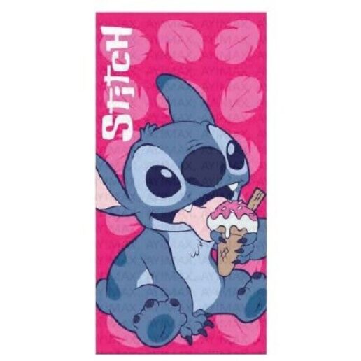 Disney Stitch microfibre beach towel