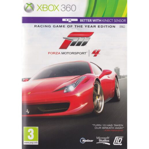 Forza Motorsport 4 Xbox 360 (Begagnad)