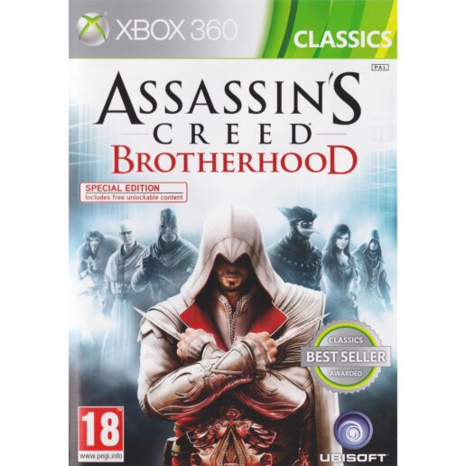 Assassins Creed Brotherhood Special Edition Xbox 360 Classics (Begagnad)