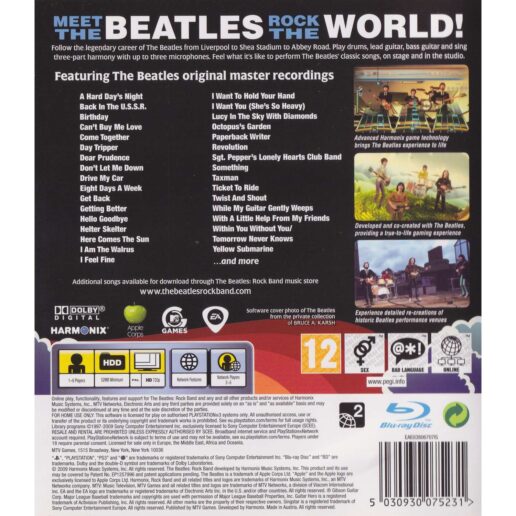 The Beatles Rockband Playstation 3 PS3 (Begagnad)
