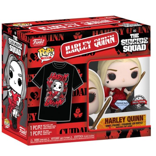 Set figure POP & Tee DC Comics Suicide Squad Harley Quinn (Small)