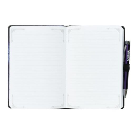 Wednesday Addams A5 premium notebook + projector pen