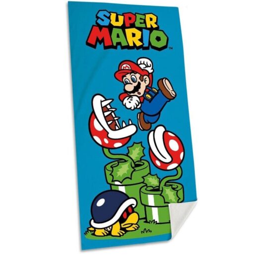 Super Mario Bros cotton beach towel