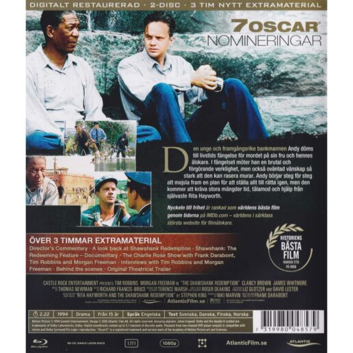 Nyckeln till Frihet Blu-Ray (Begagnad)