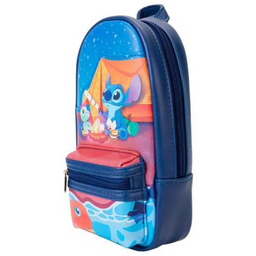 Loungefly Disney Stitch Camping Cuties pencil case