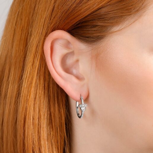 Disney Minnie Hoop earrings silver