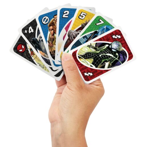 Marvel Spiderman UNO card game