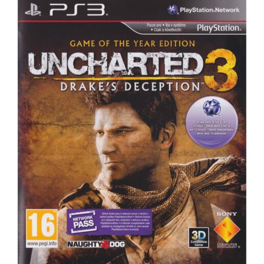 Uncharted 3 Drakes Deception Playstation 3 PS3 Czech/Slovak/Hungarian (Begagnad)