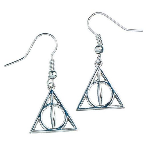 Harry Potter Deathly Hallows earrings