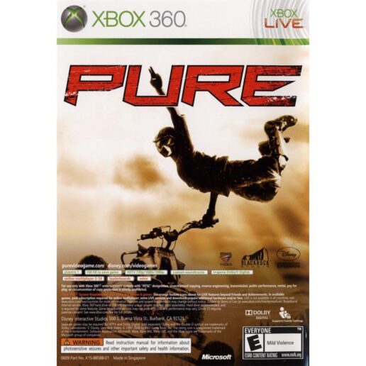 Pure / Lego Batman The Videogame Xbox 360 (NTSC-U, Begagnad)