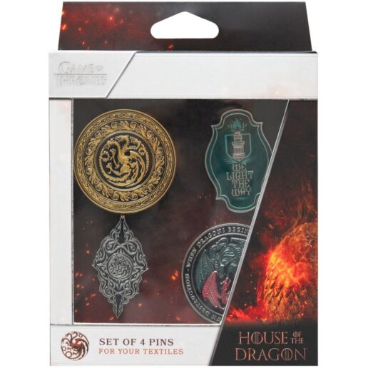 Game of Thrones House of the Dragon 4 pin set