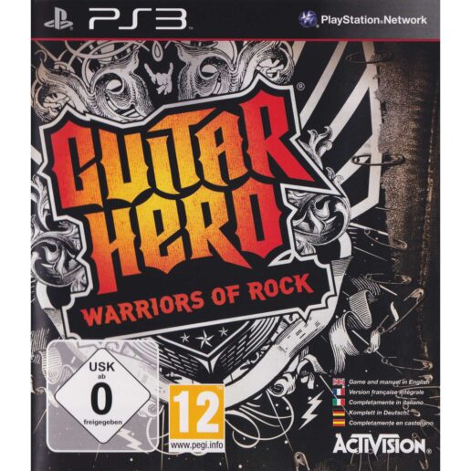 Guitar Hero Warriors of Rock Playstation 3 PS3 Bundle Copy (Begagnad)