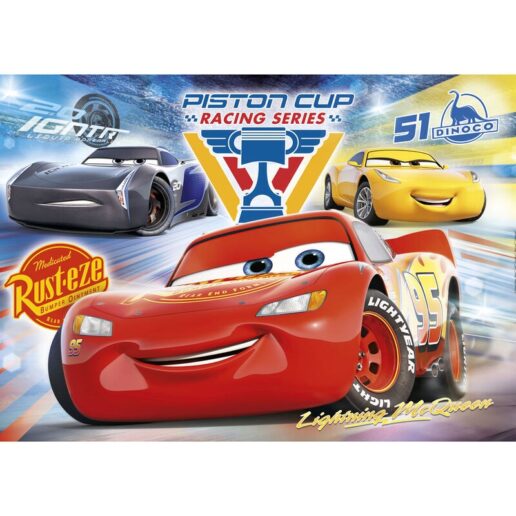 Disney Cars 3 puzzle 104pcs