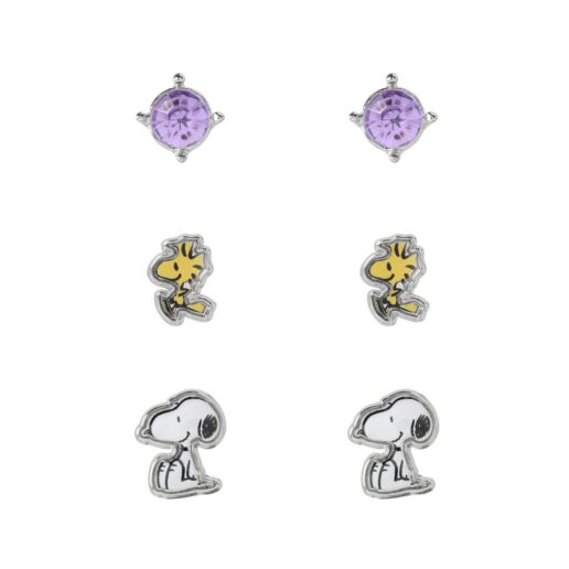 Snoopy Set 3 pairs of earrings