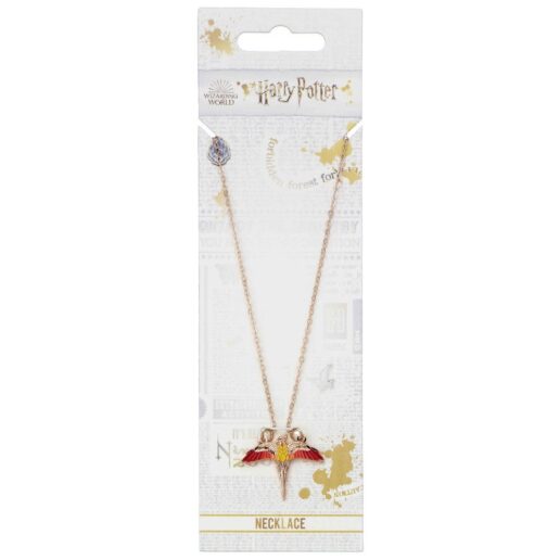 Harry Potter Fawkes necklace