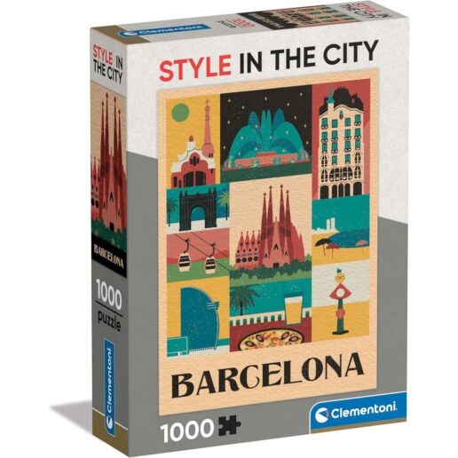 Style in the City Barcelona puzzle 1000pcs