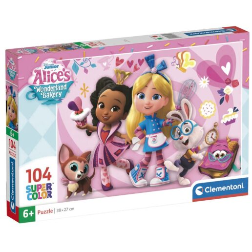 Disney Alice Wonderland Bakery puzzle 104pcs
