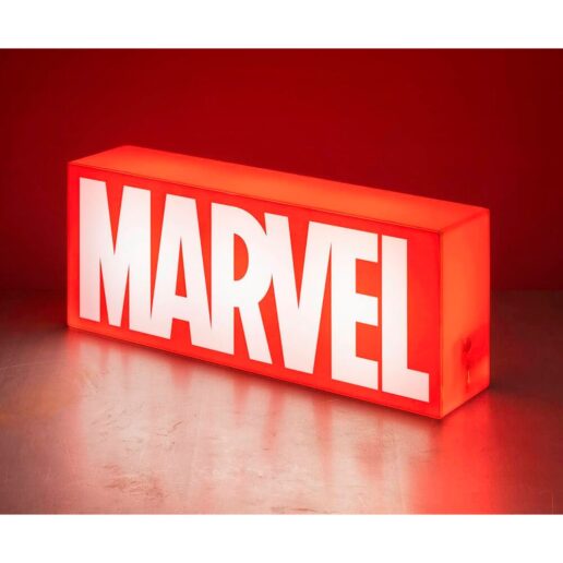 Marvel logo lamp