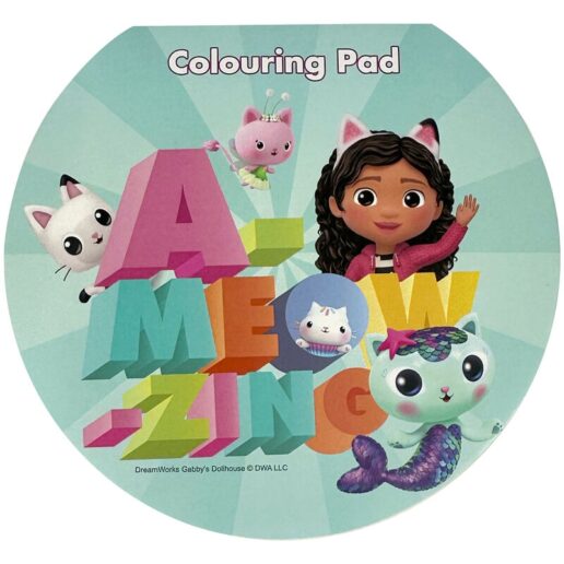Gabbys Dollhouse travel stationery set