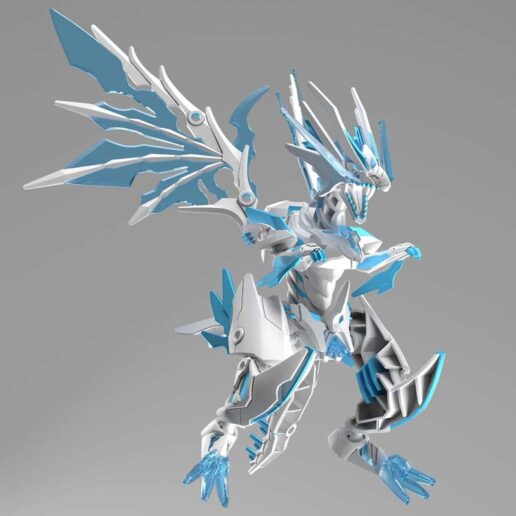 SDW Heroes Gundam World Heroes The Legend of Dragon Knight Shinning Gasper Dragon figure