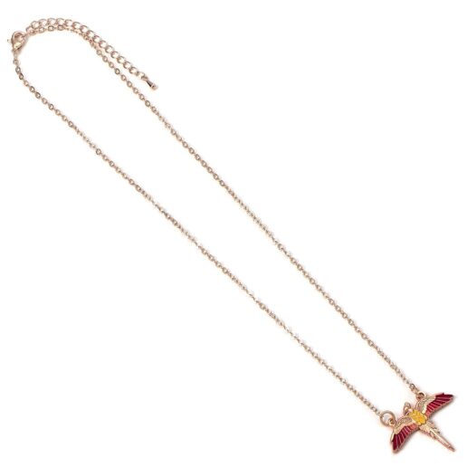 Harry Potter Fawkes necklace
