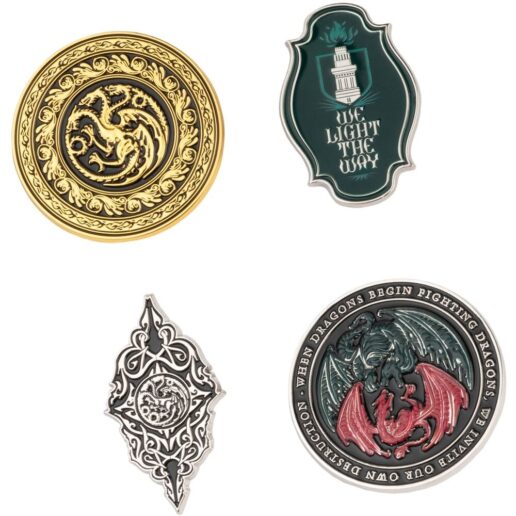 Game of Thrones House of the Dragon 4 pin set