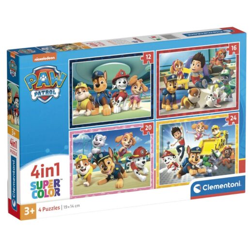 Paw Pawtrol puzzle 12-16-20-24pcs