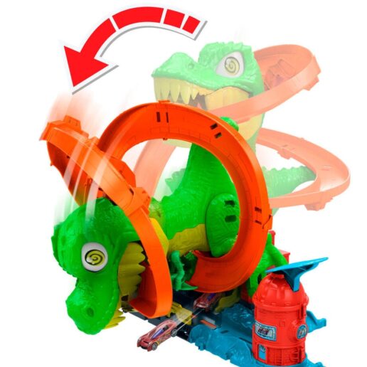 Hot Wheels City T-Rex Blaze Battle