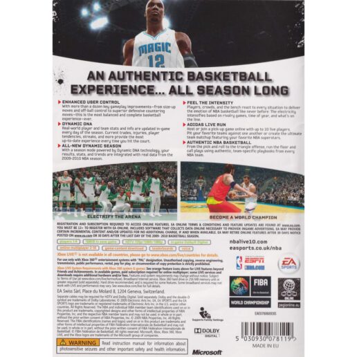 NBA Live 10 Xbox 360 (Begagnad)